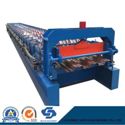 Floor Decking Panel Roll Forming Machine with Cold Corrugated Sheet Steel