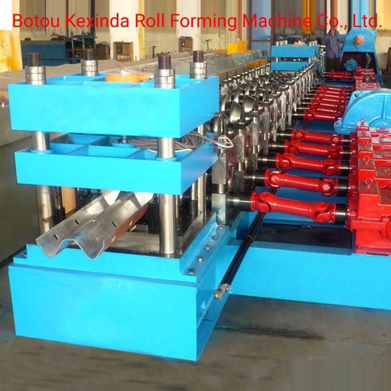 Kexinda Highway Guardrail W Beam Making Highway Guardrail Roll Forming Machine