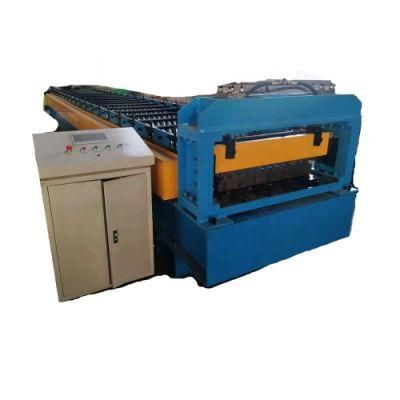 Factory Direct Sale High Speed Color Steel Corrugated Sheet Corrugated Roof Tile Roll Forming Machine with Easy Operation