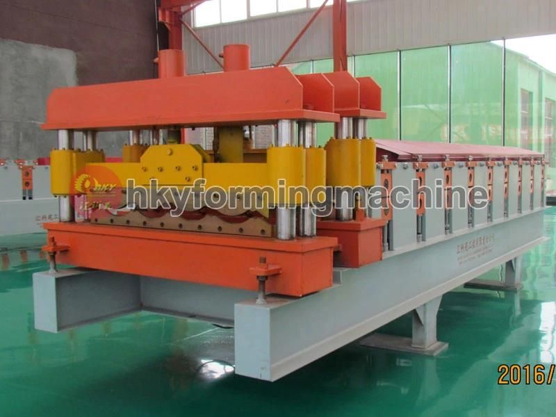 High Quality Steel Tile Metal Roof Sheet Panel Roll Forming Machine