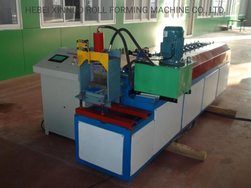 Xinnuo New Type Metal Rolling Shutter Door Guide Rails Roll Forming Machine