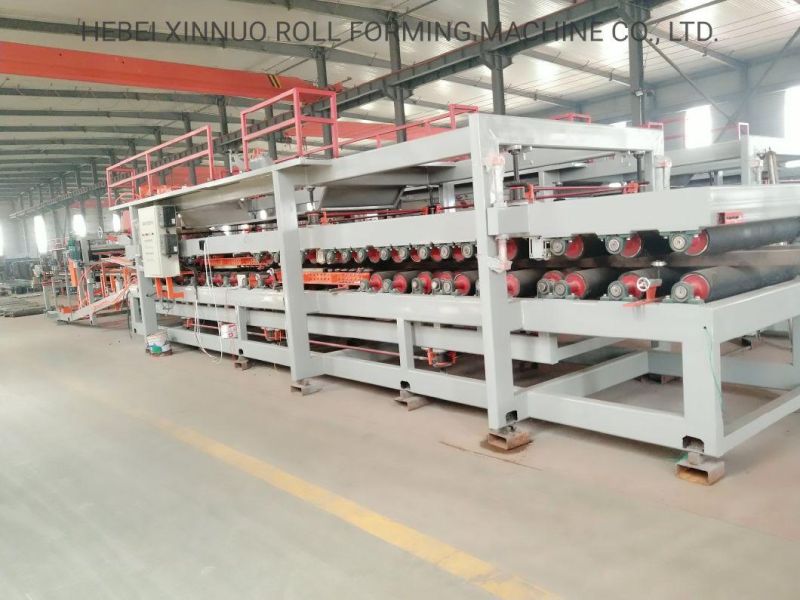 6m/Min Automatic Hydraulic Press Machine for EPS Rockwool Sandwich Panel Machine Production Line