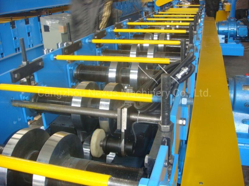 C Section Purlin Roll Forming Machine with Post-Hydraulic Cutting System