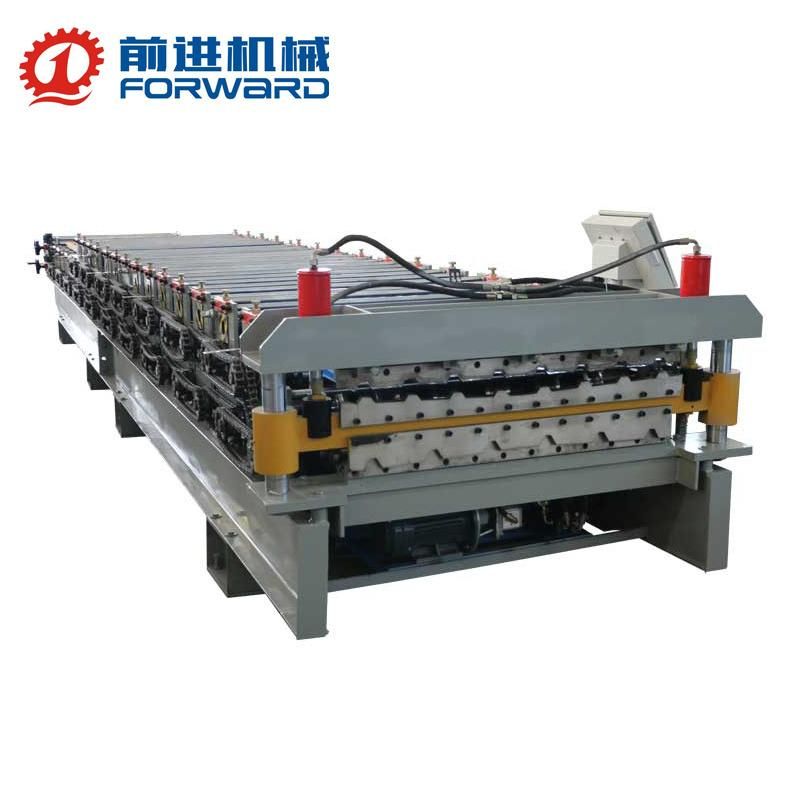 Full Automatic Double Layer Ibr Roof Sheet Roll Forming Machine
