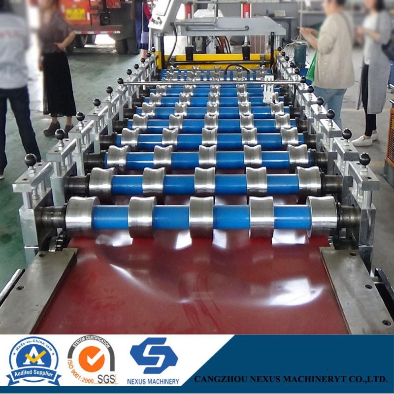 Zinc Sheet Roll Forming Machine PPGI Steel Roof Making Machinery with Good Quality