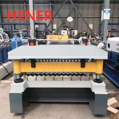 Automatic Corrugated Roofing Metal Steel Roof Roller Roll Forming Machine