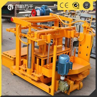 Qtm40-3 Laying Hollow Concrete Block Forms with PLC