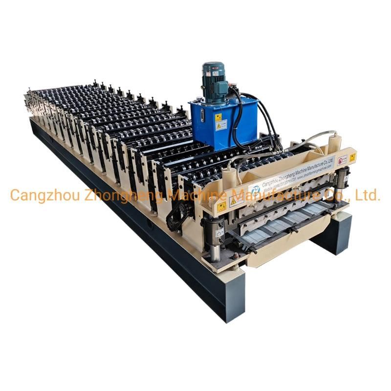 Both Ibr and Corrugated Sheet Roll Forming Machine Roof Panels Making Machine