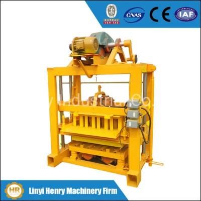 Qtj4-40 Concrete Fly Ash Block Making Machine/ Paving Blocks Price