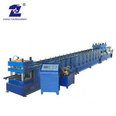 High Speed Crash Barrier Galvanized Metal Sheet Roll Forming Machinery