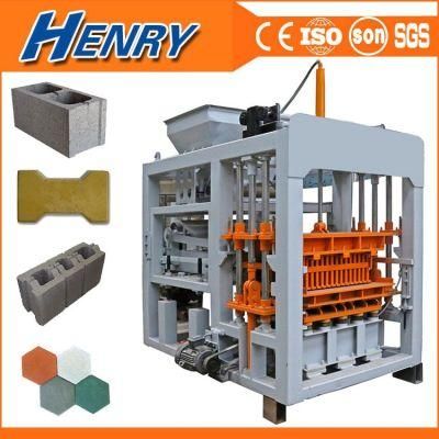 Qt6-15 High Production Capacity Fully Automatic Hydraulic Cement Hollow Block Machine Cement Paver Machine Curbstone Making Machine Line