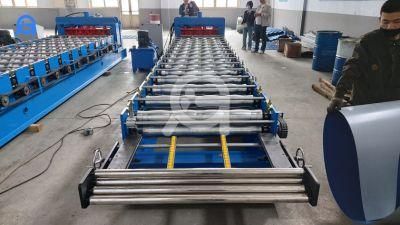 Aluminium Glazed Roof Step Tile Automatic Intelligent PLC Control Roll Forming Machine