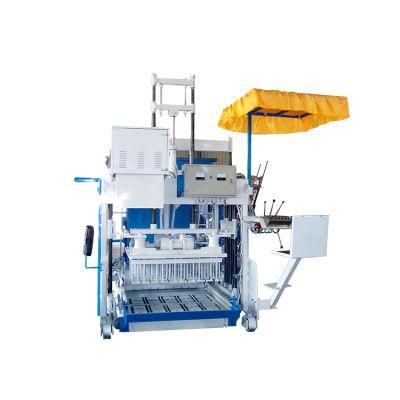 Qmy12-15 Mobile Hydraulic Brick 5 Inch Hollow Block Making Machine Saudi Arabia