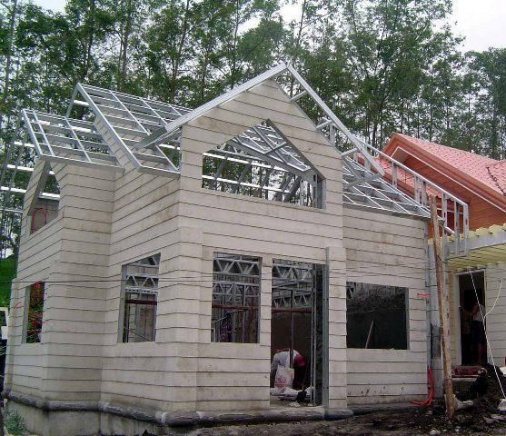 Forming Steel Machine for Cheap Prefab a Frame Houses Kits
