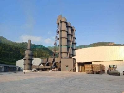 China Supplier Coal and Gas Fuel 100-600 T/D Quick Lime Vertical Shaft Kiln for Limestone Calcination Plant