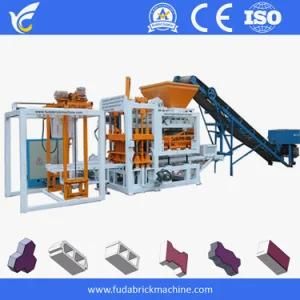 Automatic Block Machine, Color Face Cement Square Paving Brick for Street, Brick Paving Street Machine