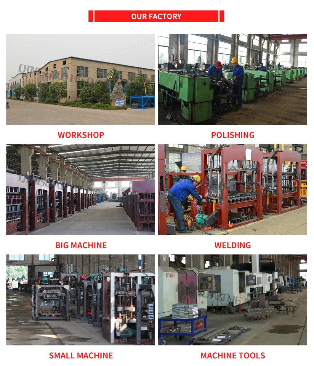 Machines for Bricks Making Cement Brick Machine Qt4-15 Interlock Block Machine