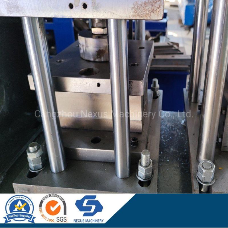 Omega Purlin Roll Forming Machine Steel Channel Cold Roll Forming Machine