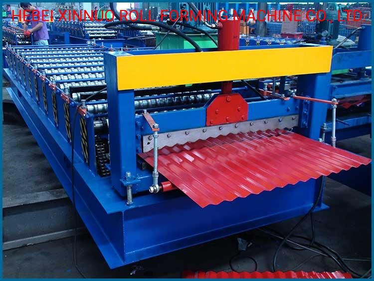 850 Corrugated Roofing Tile Roll Forming Machine