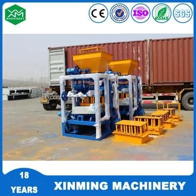New Design Qt40-1 Concrete Block Brick Making Machine for Brick Production Line