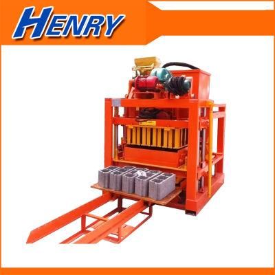 Qt4-25 Full Automatic Block Machine Paver Making Machine Curbstone Machinery in Africa