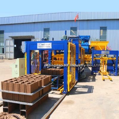 Qt6-15 Hollow Block Paving Block Kerbstone Brick Making Machine Price