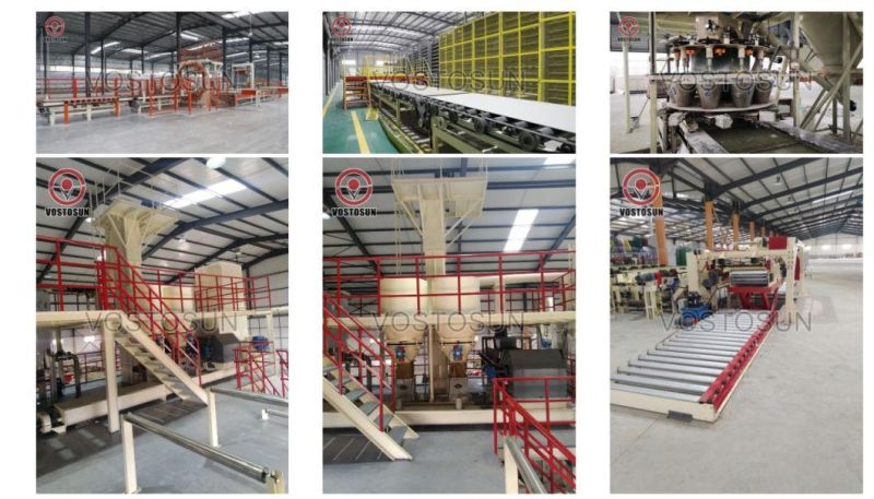 Professional Manufacturer of Gypsum Plaster Board Plant Production Line