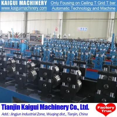 Metal T Bar Suspended Ceiling T Bar Roll Forming Machine