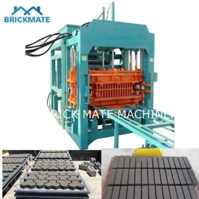 Qt8-15 Large Scale Automatic Automatic Concrete Fly Ash Brick Making Machine Price India Nepal