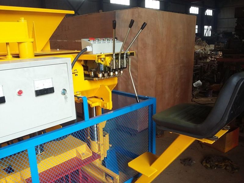 Egg Laying Concrete Hollow Block Solid Brick Making Machine with Top Brand Motors