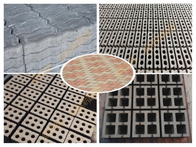 Intelligent Control Full Automatic Concrete Block Production Line in Mozambique (qtj4-25)
