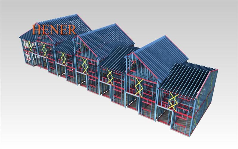Vertex Bd Software for Prefabricated House Building C89 Model Light Gauge Steel Framing Making Forming Machine
