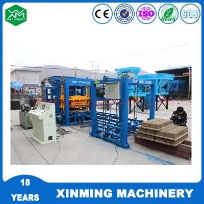 Qt4-15 Full Automatic Paver Block/Hollow Brick/Curbstone Concrete Cement Solid Block Making Machine with Competitive Price