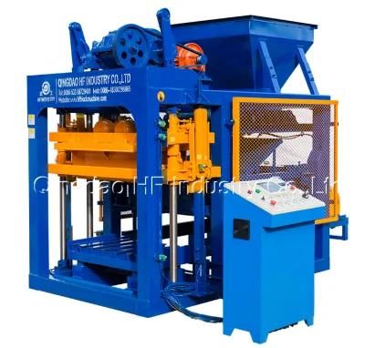 Qt4-25 Hollow Concrete Cement Block Machine Manufacturer in India