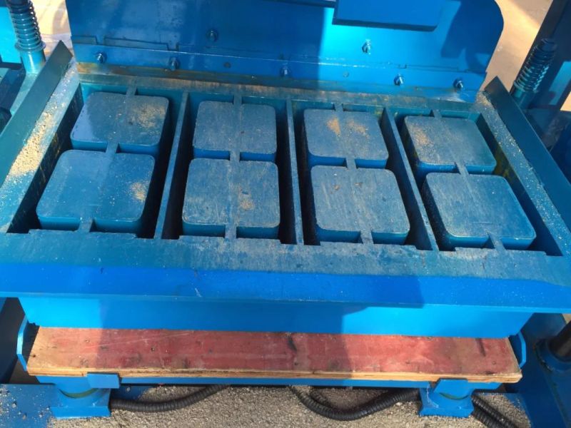 Qt40-1 Manual Cement Brick Making Machine Paver Block Moulding Machine