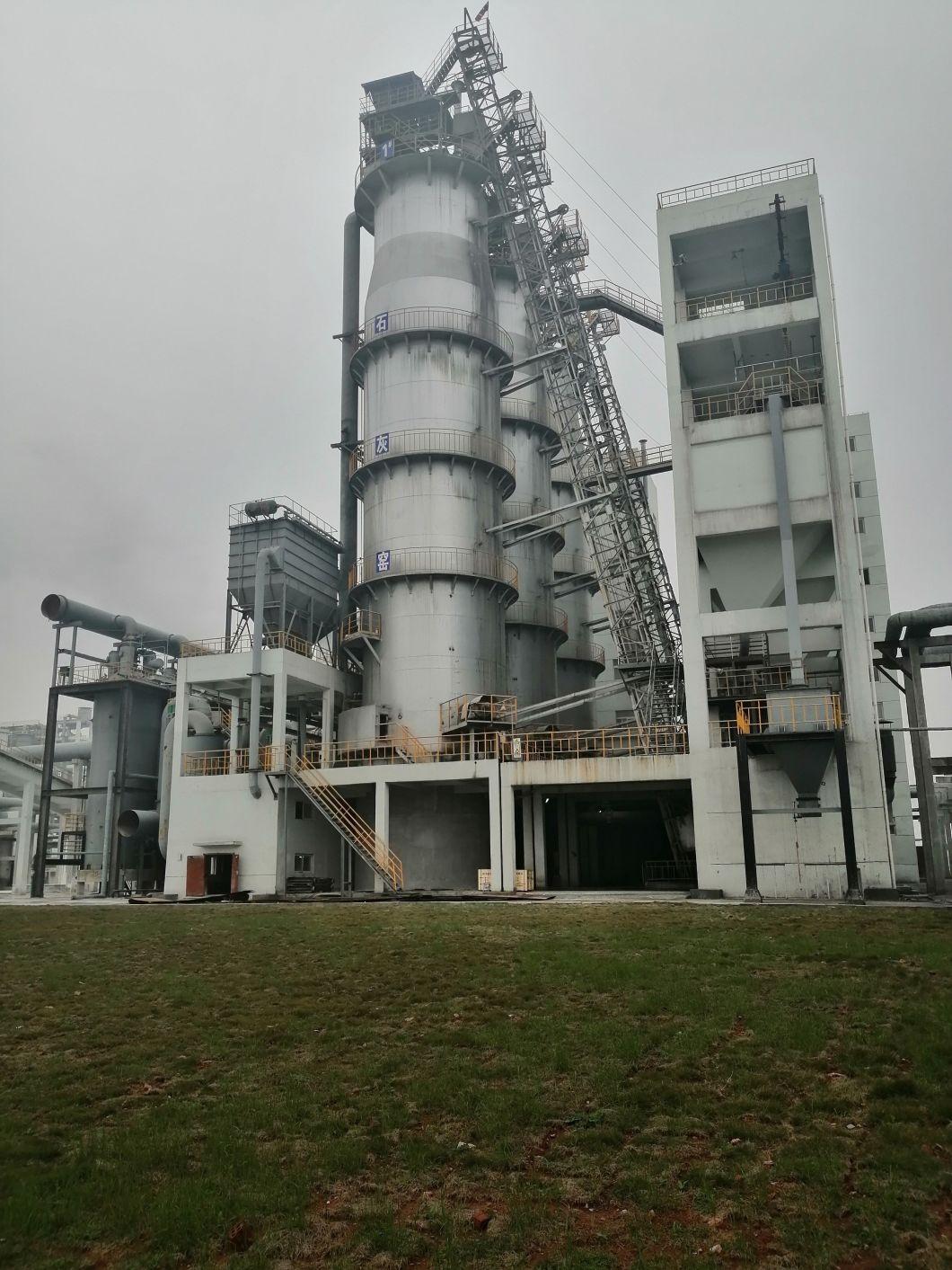 Quicklime Production Lime Plant 100-400tpd Vertical Shaft Kiln