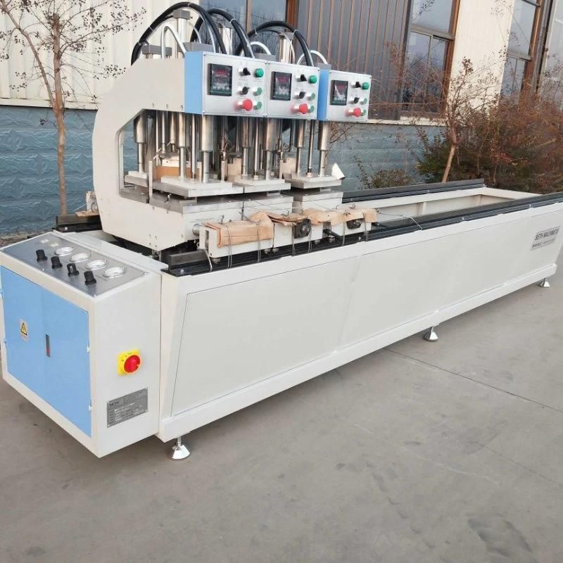 China Factory Hot Selling UPVC Window Fabrication Machine UPVC Window Machine/Four Head Seamless Welding Machine with Good Quality