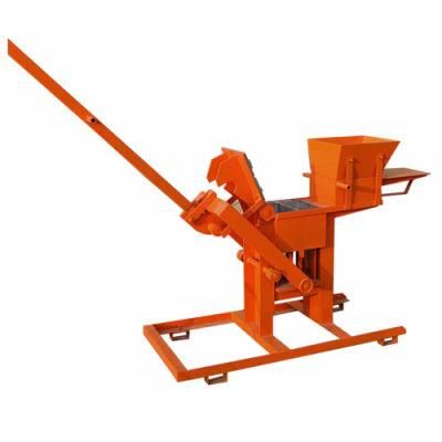 Lowest Price Qmr2-40 Clay Soil Earth Interlocking Block Making Machine in Construction