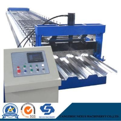 Steel Structure Floor Decking Building Material Roll Forming Machinery