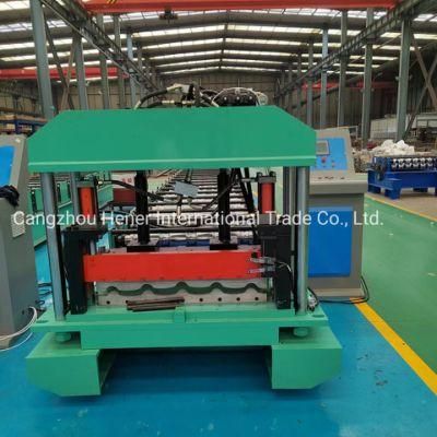 New Type Metal Glazed Tile Roof Panel Roll Forming Machinery