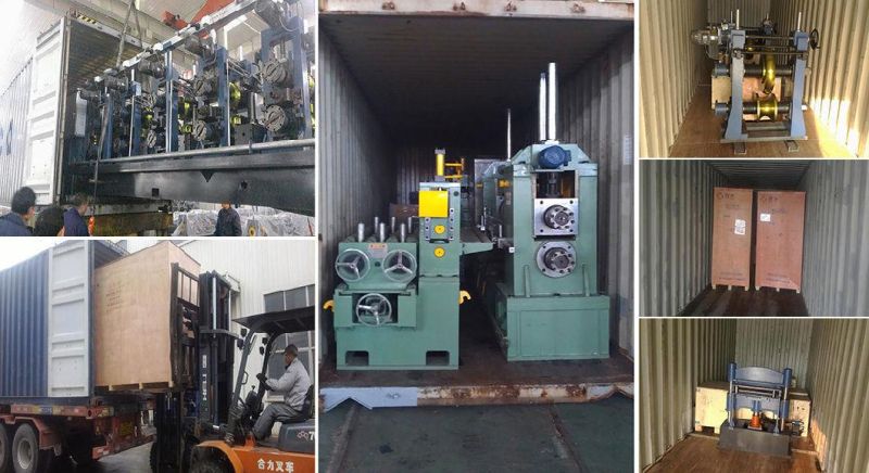 HF Longitudinal Seam Cold Formed Metal Pipe Profile Making Machine