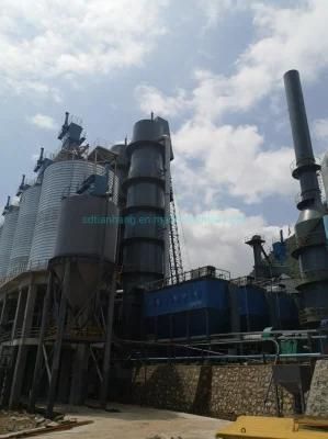 China Supplier Factory Price 100-600 T/D Quick Lime Vertical Shaft Kiln Cao Production Plant