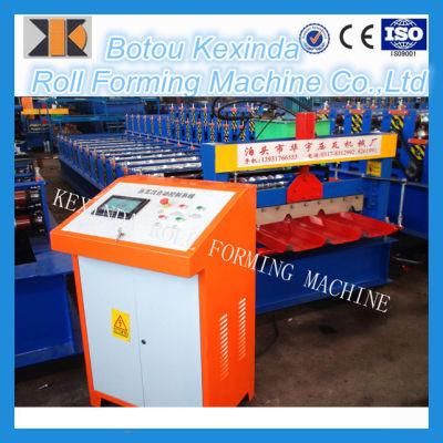 Iron Sheet Roll Forming Line Corrugated Metal Roof Tile Making Machine