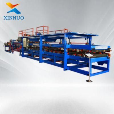 Z-Lock Metal Sheet Exterior EPS/Rock-Wool Sandwich Panel Making Line