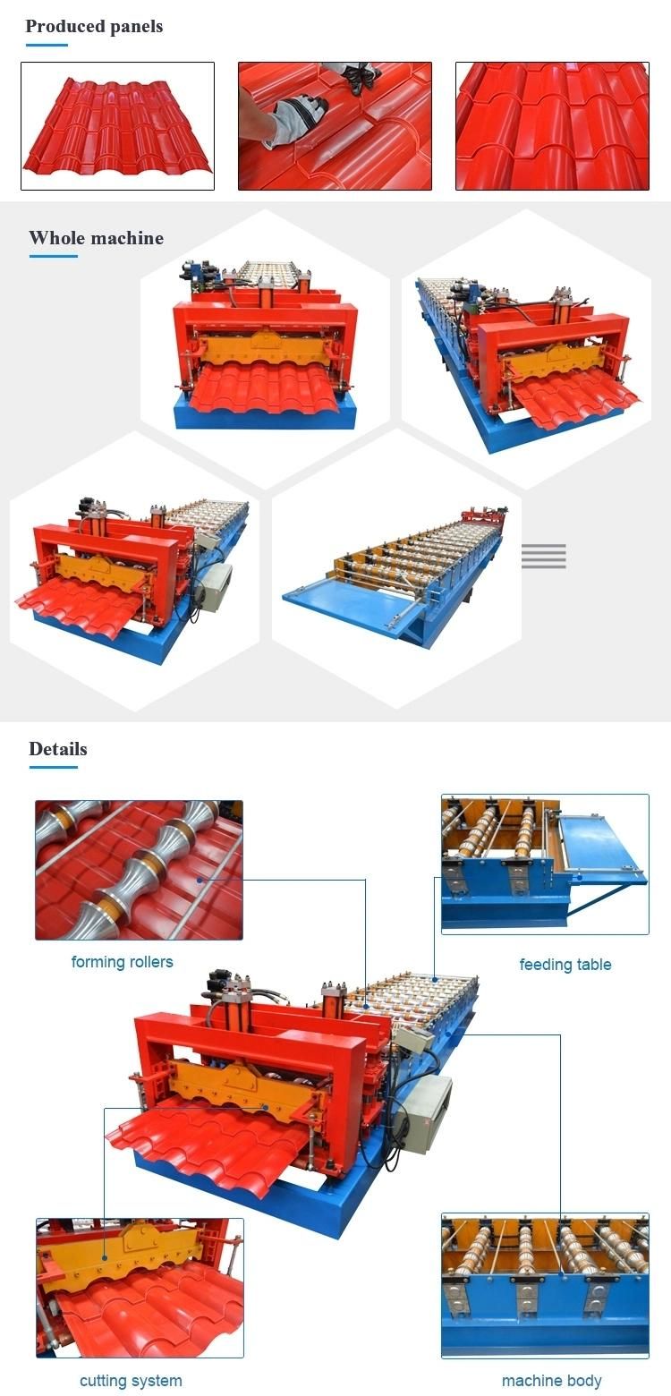Building Material Roof Tile Molding Machine Aluminium Composite Panel Making Machine