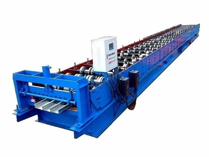 Automatic Steel Colored Floor Deck Tile Roll Forming Machinery