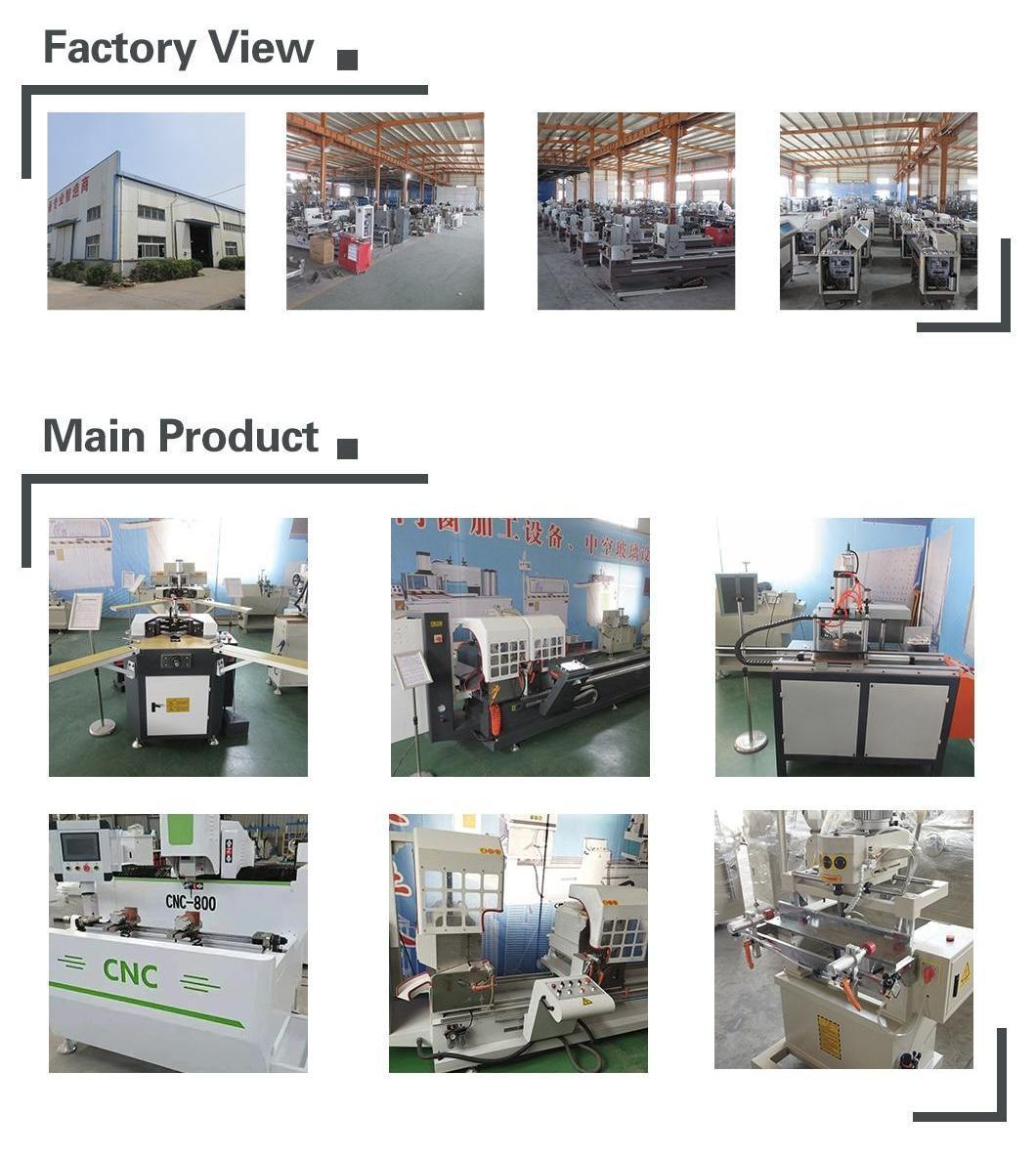 Lzj-120 Synchronous CNC Machine Set Angle Machine of Aluminum Doors and Windows for Production Line of Corner Combining