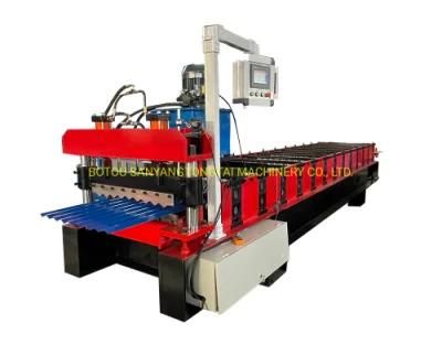 China Manufacture Quality Floor Glazed Corrugated Tile Forming Machine