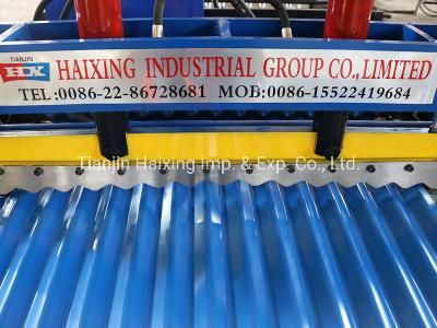 Corrugated Sheet Metal Roofing Roll Forming Machine