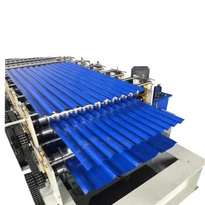 Metal Double Layer Roofing Sheet Roll Forming Making Machine Roof Forming Machine